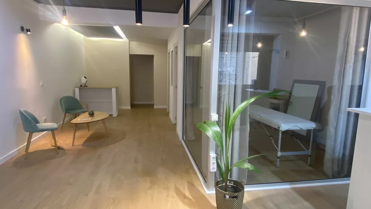 Recepción del centro Verri Fisiopilates