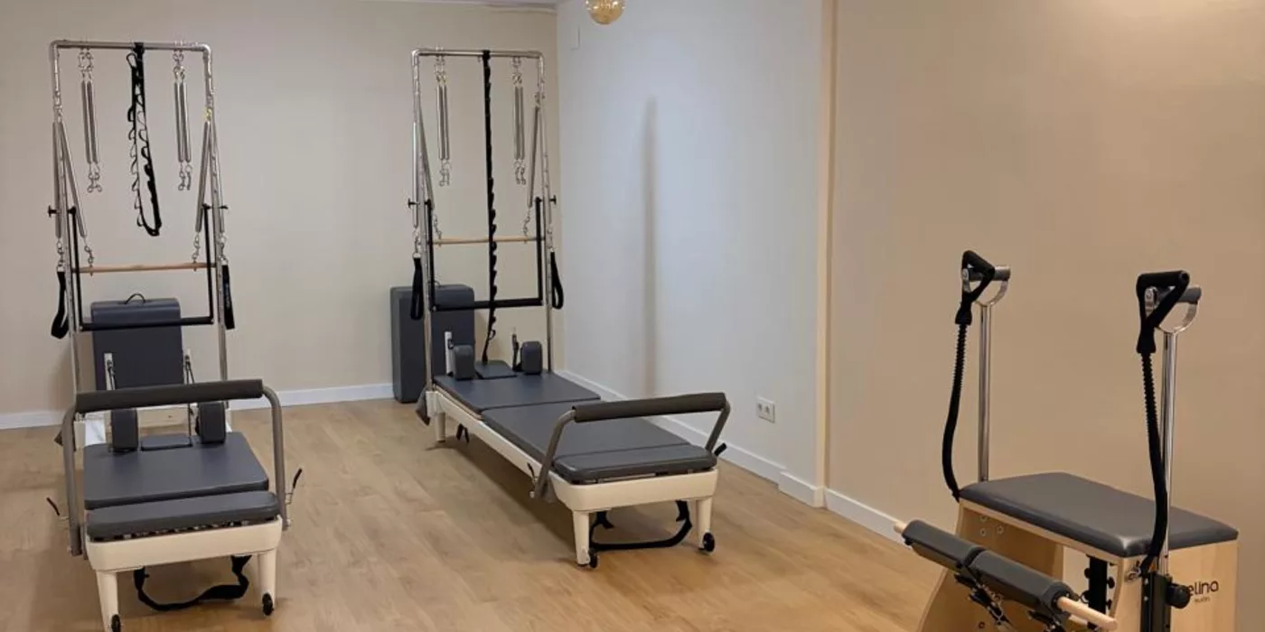 Sala de pilates reformer de Verri Fisiopilates